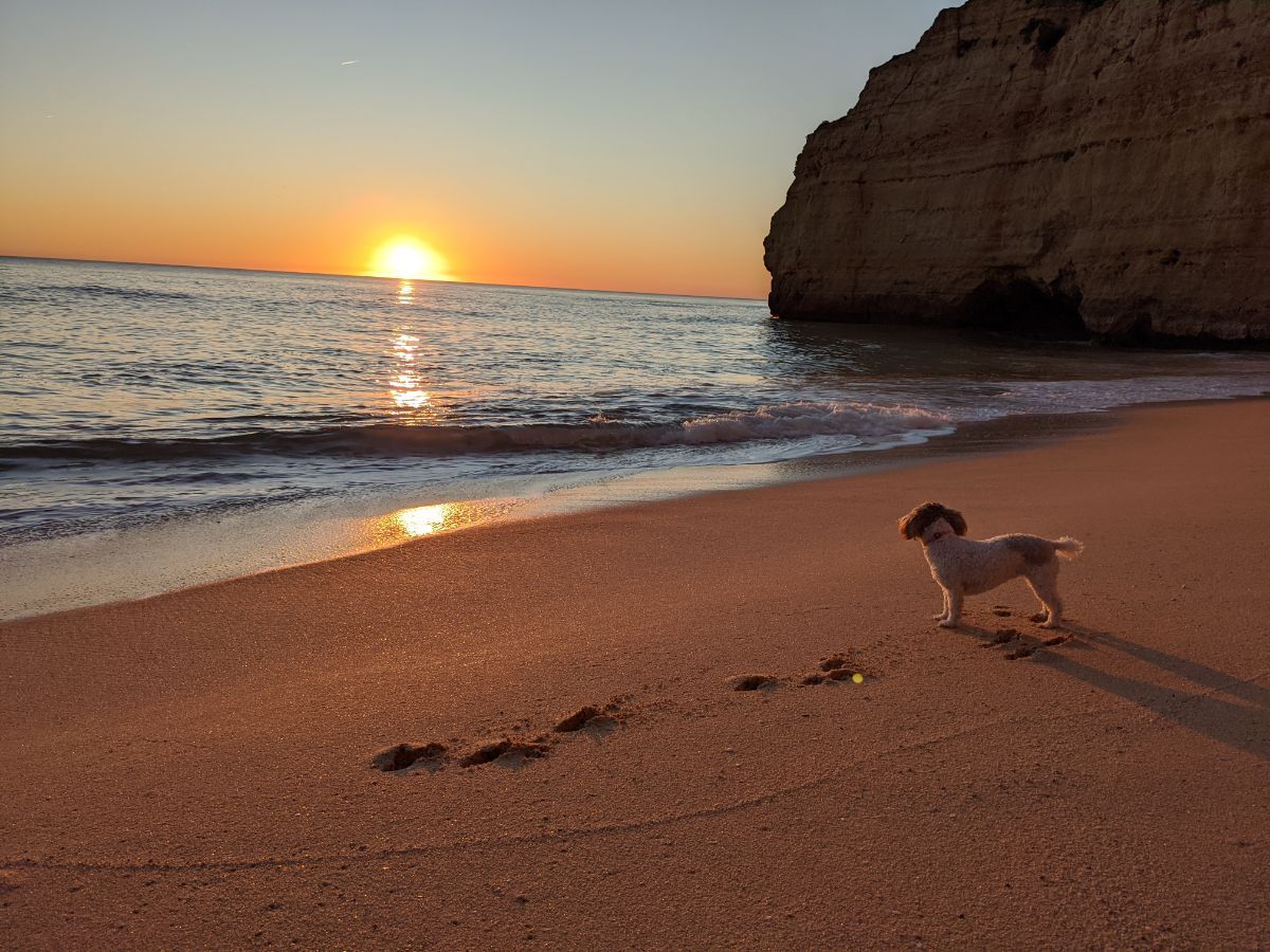 Por-de-Sol em Portugal